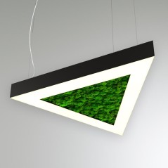 Светильник светодиодный RVE-LBX-MOSS-HOLE-TRIO-700-P 49Вт 4000К 700х606х100мм подвесной шир. рассеив.-80мм бел. RVElektro RVE000