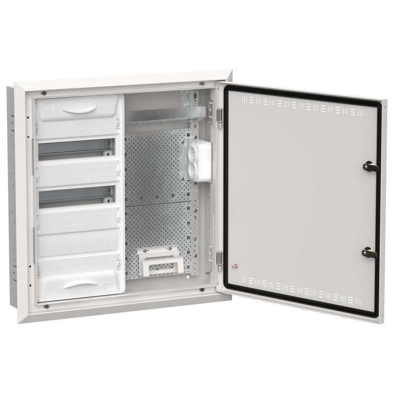 Корпус комбинированный ЩРв-36 (2х36) бел. TITAN 5 IEK TI5-51-V-2X036-30 Корпус комбинированный ЩРв-36 (2х36) бел. TITAN 5 IEK TI5-51-V-2X036-30