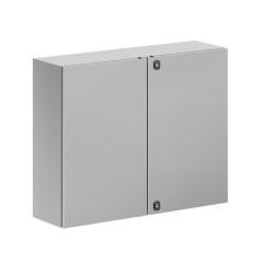 Корпус навесной STH с М/П двухдверный из нержавеющей стали AISI316 800х1000х300мм с фланцем DKC R5STH0813F-316