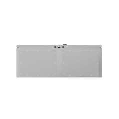 Корпус навесной STH с М/П двухдверный из нержавеющей стали AISI316 600х800х300мм с фланцем DKC R5STH0683F-316