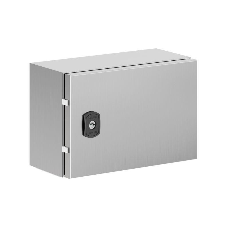 Корпус навесной STH с М/П из нержавеющей стали AISI316 200х300х150мм с фланцем DKC R5STH0231F-316 Корпус навесной STH с М/П из нержавеющей стали AISI316 200х300х150мм с фланцем DKC R5STH0231F-316