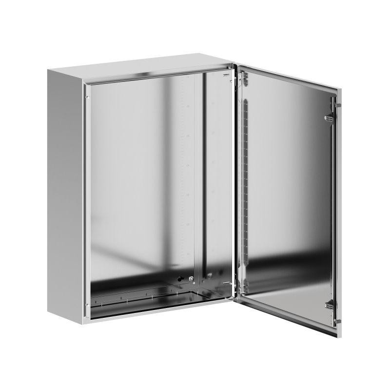 Корпус навесной STH с М/П из нержавеющей стали AISI304 800х600х250мм с фланцем DKC R5STH0869F-304