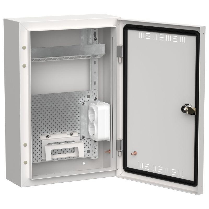 Корпус мультимедиа ЩРн-24 (1х24) бел. TITAN 5 IEK TI5-51-N-024-30 Корпус мультимедиа ЩРн-24 (1х24) бел. TITAN 5 IEK TI5-51-N-024-30