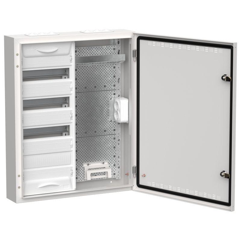 Корпус комбинированный ЩРн-48 (2х48) бел. TITAN 5 IEK TI5-51-N-2X048-30 Корпус комбинированный ЩРн-48 (2х48) бел. TITAN 5 IEK TI5-51-N-2X048-30