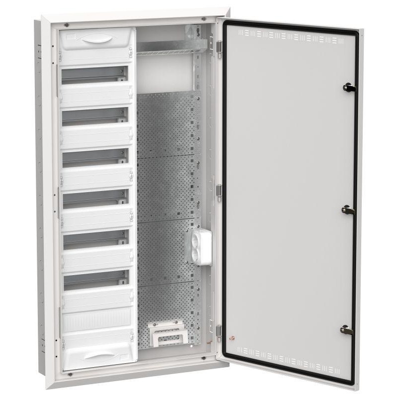 Корпус комбинированный ЩРв-84 (2х84) бел. TITAN 5 IEK TI5-51-V-2X084-30 Корпус комбинированный ЩРв-84 (2х84) бел. TITAN 5 IEK TI5-51-V-2X084-30