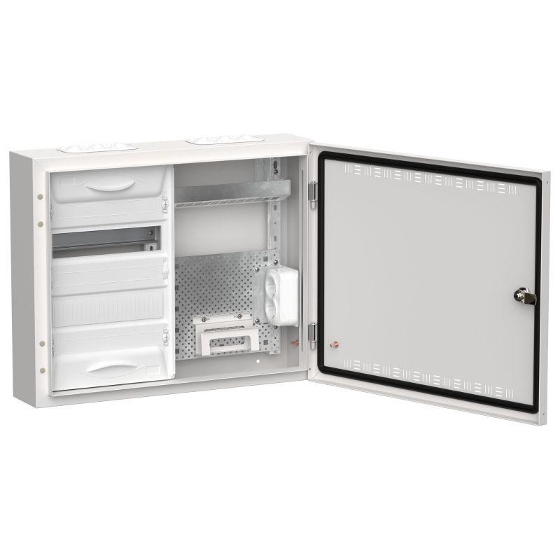 Корпус комбинированный ЩРн-24 (2х24) бел. TITAN 5 IEK TI5-51-N-2X024-30 Корпус комбинированный ЩРн-24 (2х24) бел. TITAN 5 IEK TI5-51-N-2X024-30