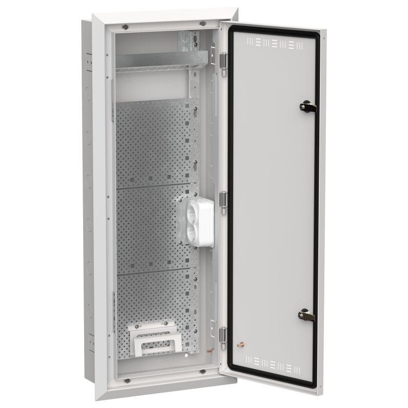 Корпус мультимедиа ЩРв-60 (1х60) бел. TITAN 5 IEK TI5-51-V-060-30 Корпус мультимедиа ЩРв-60 (1х60) бел. TITAN 5 IEK TI5-51-V-060-30