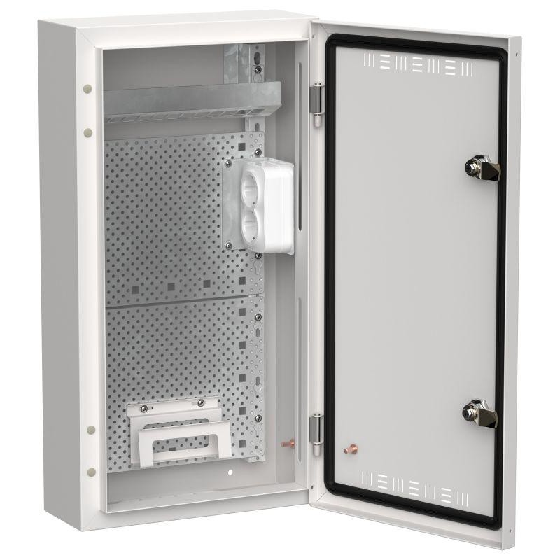Корпус мультимедиа ЩРн-36 (1х36) бел. TITAN 5 IEK TI5-51-N-036-30 Корпус мультимедиа ЩРн-36 (1х36) бел. TITAN 5 IEK TI5-51-N-036-30