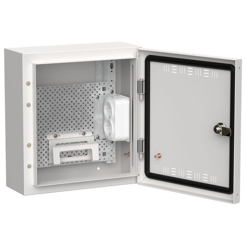 Корпус мультимедиа ЩРн-12 (1х12) бел. TITAN 5 IEK TI5-51-N-012-30 Корпус мультимедиа ЩРн-12 (1х12) бел. TITAN 5 IEK TI5-51-N-012-30