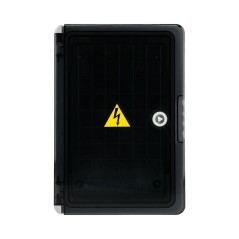 Корпус пластиковый ЩМПп с прозрачной дверцей 320х220х130мм IP65 Rexant 11-0452