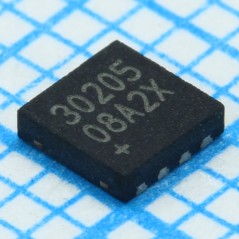 Датчик температуры цифровой (шина I2C) 8-Pin TDFN EP лента на катушке
