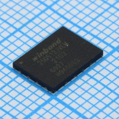 Флэш-память шина SPI, 2хSPI, 4хSPI питание 2.7....3.6В 512Мбит 64Mx8 6нс 8-Pin WSON EP