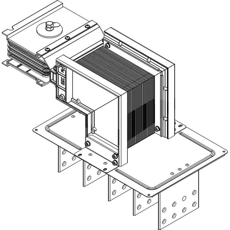 Секция фланцевая лев. Тип1 1600А Al 3L+N+PER НК IP55 тран. IEK LB-1600A4-25-F-FL1 Секция фланцевая лев. Тип1 1600А Al 3L+N+PER НК IP55 тран. IEK LB-1600A4-25-F-FL1
