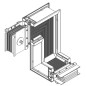 Секция Z-образ. вниз лев. 630А Al 3L+N+PER НК IP55 тран. IEK LB-0630A4-25-F-ZDL