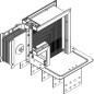Секция фланцевая вверх Тип1 630А Al 3L+N+PER НК IP55 тран. IEK LB-0630A4-25-F-FU1 Секция фланцевая вверх Тип1 630А Al 3L+N+PER НК IP55 тран. IEK LB-0630A4-25-F-FU1