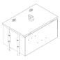 Коробка отбора мощности Plug-in с а/в 500А Al 3L+N+PER IP55 IEK LB-500A4-35-PB-KOM-Y