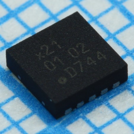 Аналоговый ключ одиночный SPDT (один полюс -два направления) 10-Pin HVSON EP лента на катушке