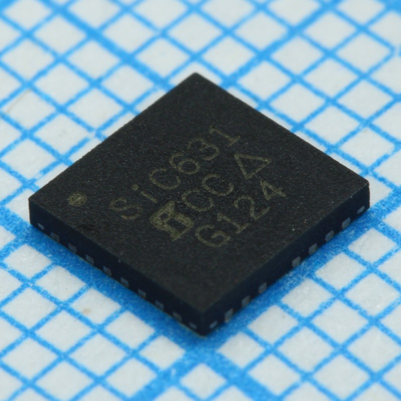 Драйвер верхнего/нижнего плеча инвертирующий 55A один выход 31-Pin PowerPAK MLP EP лента на катушке