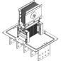 Секция фланцевая Тип1 4000А Al 3L+N+PER IP55 тран. IEK LB-4000A4-35-F-F1 Секция фланцевая Тип1 4000А Al 3L+N+PER IP55 тран. IEK LB-4000A4-35-F-F1