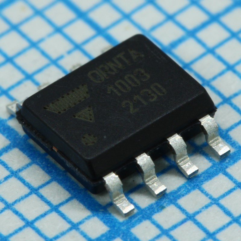 Датчик тока ±30А питание 5В -40°C...+125°C SOIC8