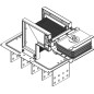 Секция фланцевая прав. Тип1 2000А Al 3L+N+PER IP55 тран. IEK LB-2000A4-35-F-FR1 Секция фланцевая прав. Тип1 2000А Al 3L+N+PER IP55 тран. IEK LB-2000A4-35-F-FR1