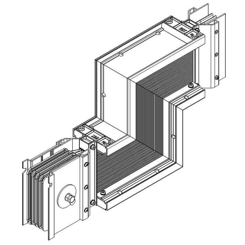 Секция Z-образ. вверх 1250А Al 3L+N+PER IP55 тран. IEK LB-1250A4-35-F-ZU Секция Z-образ. вверх 1250А Al 3L+N+PER IP55 тран. IEK LB-1250A4-35-F-ZU