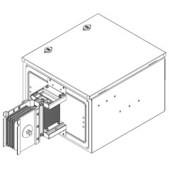Секция концевого питания 1250А Al 3L+N+PER IP55 тран. IEK LB-1250A4-35-F-EB