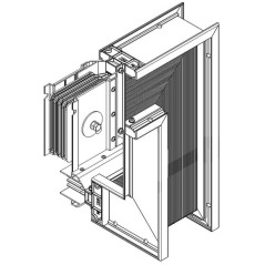 Секция Z-образ. вниз прав. 800А Al 3L+N+PER IP55 тран. IEK LB-0800A4-35-F-ZDR