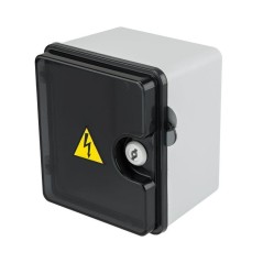 Корпус пластиковый ЩМПп с прозрачной дверцей 200х175х135мм IP55 Rexant 11-0450