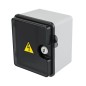 Корпус пластиковый ЩМПп с прозрачной дверцей 200х175х135мм IP55 Rexant 11-0450