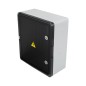 Корпус пластиковый ЩМПп с прозрачной дверцей 370х325х150мм IP65 Rexant 11-0455