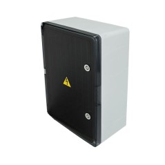 Корпус пластиковый ЩМПп с прозрачной дверцей 450х300х160мм IP65 Rexant 11-0457