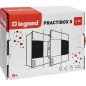 Щиток пластиковый встраиваемый Practibox S (в полые стены) 1х4 бел. дверь Leg 134564 Щиток пластиковый встраиваемый Practibox S (в полые стены) 1х4 бел. дверь Leg 134564