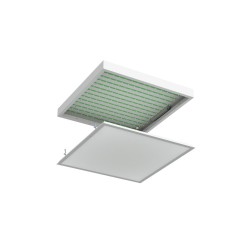 Светильник светодиодный UNIVERSAL-SOFT 30 6500К IP20 595х595х55 CRI80 opal-sand бел. CSVT ЦБ-00008975