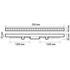 Светильник светодиодный PWW 500 12Вт 15град. 3000К IP67 архитектурный Pro JazzWay 5064591