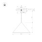Светильник светодиодный SP-MAKOTO-R550-14W Warm2700 BK 36deg 230В TRIAC IP20 металл Arlight 054401