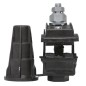 Зажим прокалывающий ответвительный P5X-150 35-150/35-150кв.мм инд. упак. EKF p-5x-150-r Зажим прокалывающий ответвительный P5X-150 35-150/35-150кв.мм инд. упак. EKF p-5x-150-r