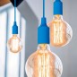 Светильник Decor E27 IP20 200-240В 1м подвесной голуб. GAUSS PL014 Светильник Decor E27 IP20 200-240В 1м подвесной голуб. GAUSS PL014
