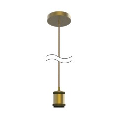 Светильник Decor E27 IP20 200-240В 1м подвесной бронз. GAUSS PL022