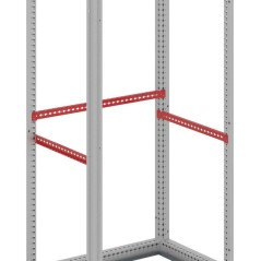 Рейка боковая узкая для шкафов CQE N Ш-500мм (уп.4шт) DKC R5NTLE500