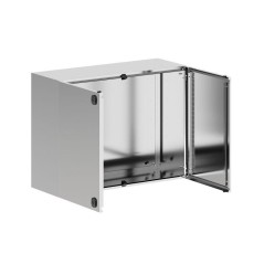 Корпус навесной STH с М/П двухдверный из нержавеющей стали AISI316 600х800х300мм без фланца DKC R5STH0683-316