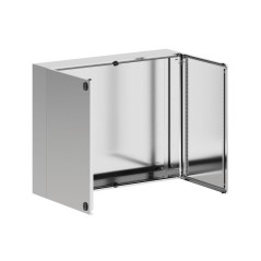 Корпус навесной STH с М/П двухдверный из нержавеющей стали AISI304 800х1000х200мм без фланца DKC R5STH0812-304