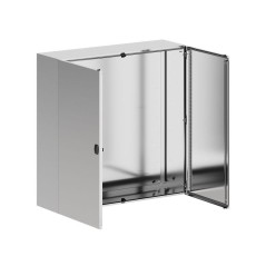 Корпус навесной STH с М/П двухдверный из нержавеющей стали AISI304 1000х1000х300мм без фланца DKC R5STH1013-304
