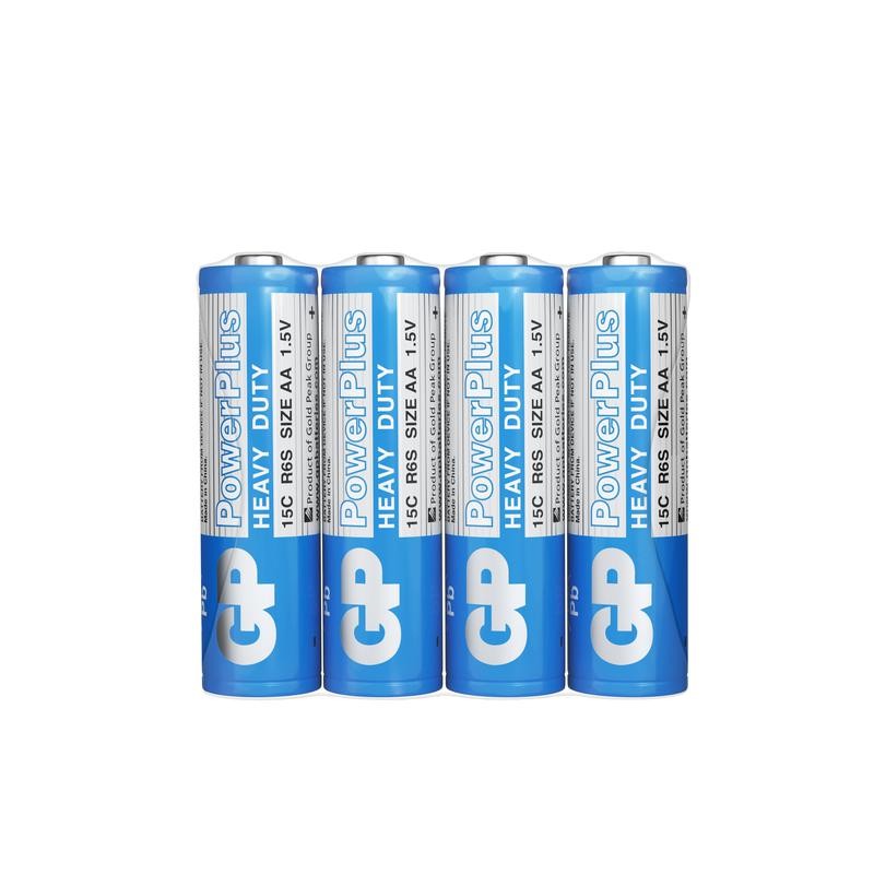 Элемент питания солевой AA/R6 1.5В PowerPlus (уп.4шт) GP 10878