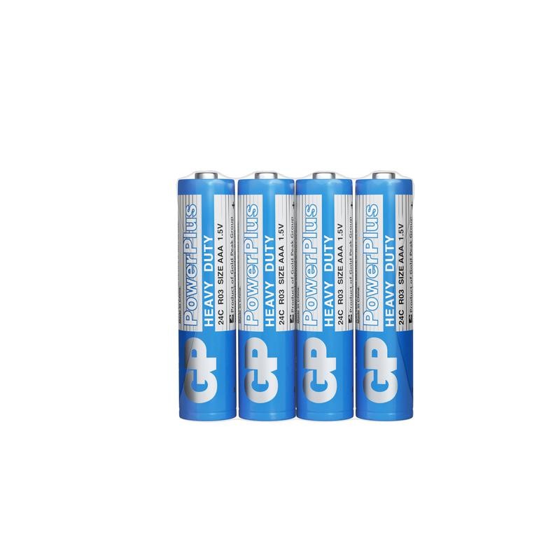 Элемент питания солевой AAA/R03 1.5В PowerPlus (уп.4шт) GP 10877