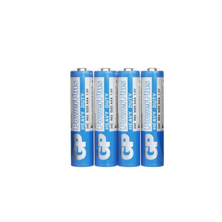 Элемент питания солевой AAA/R03 1.5В PowerPlus (уп.4шт) GP 10877