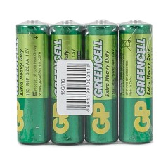 Элемент питания солевой AA/R6 1.5В GreenCell (уп.4шт) GP 2779