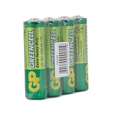 Элемент питания солевой AA/R6 1.5В GreenCell (уп.4шт) GP 2779