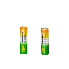 Аккумулятор AA/HR6 ReEnergy 1.2В 1300мА.ч (блист.2шт) GP 20281