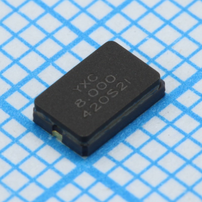 Резонатор кварцевый 8МГц, 10ppm, 20пФ, SMD 5.0х3.2х1.2мм, -40...+85°C